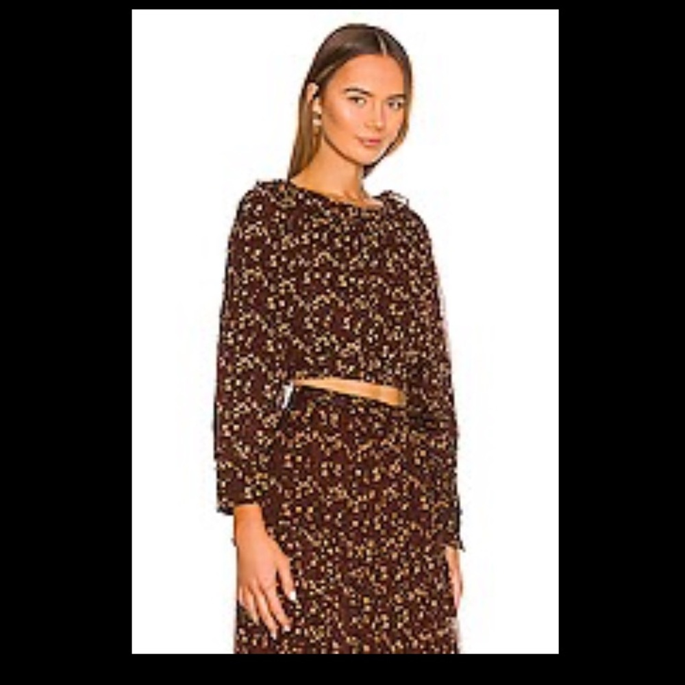 Cleobella blouse and skirt set size M